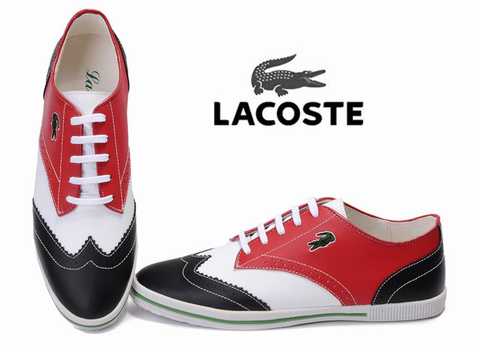 lacoste chaussure homme pas cher